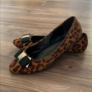 New Direction Animal Print Flats Size 8